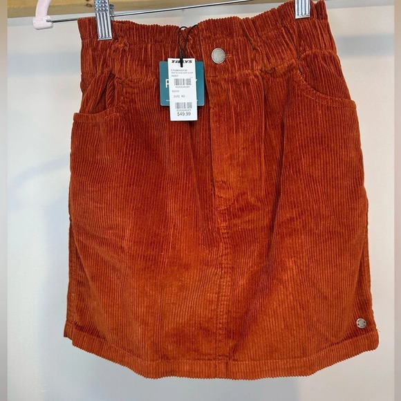 NWT Roxy Silent Days Corduroy Mini Skirt size XS - Picture 5 of 8
